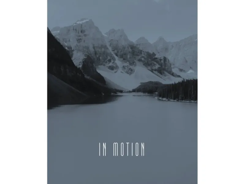 Clearance Komar Wandbild Word Lake Steel 40 x 50 cm