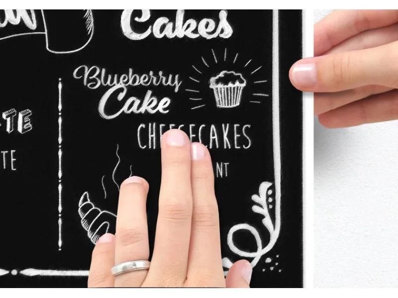 New Komar Wandsticker Coffeeshop 70 cm x 50 cm