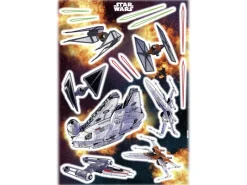 Komar Wandsticker Star Wars Spaceships 70 cm x 50 cm