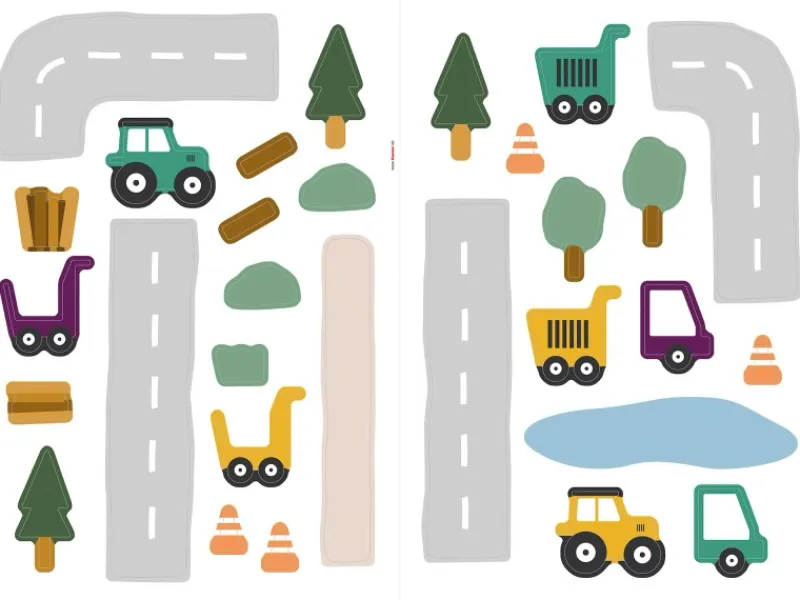 Komar Wandsticker Under Construction 70 cm x 50 cm