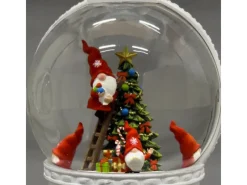 Konstsmide LED Kugellaterne Santas Weiß 1 Warm-Weiße Diode