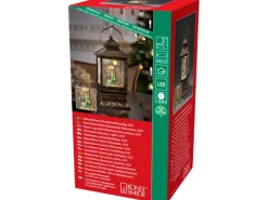 Konstsmide LED Schneelaterne mit Pärchen wassergefüllt 1 warmweiße LED innen