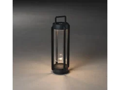 Online Konstsmide LED-Laterne Otranto Schwarz 44 cm x 15 cm x 15 cm