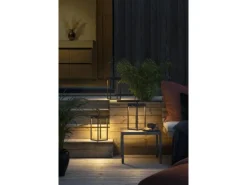 Konstsmide LED-Laterne Ravello Schwarz 30 cm x 15 cm x 15 cm