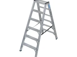 Krause Doppelleiter Stabilo 2 x 6 Stufen 225 kg