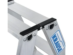 Krause Doppelleiter Stabilo 2 x 6 Stufen 225 kg