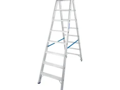 Sale Krause Doppelleiter Stabilo 2 x 8 Stufen 190 cm x 60 cm x 160 cm