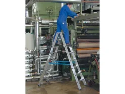 Sale Krause Doppelleiter Stabilo 2 x 8 Stufen 190 cm x 60 cm x 160 cm