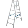 Discount Krause Doppelleiter Stabilo 2 x 6 Sprossen 165 cm x 56 cm x 141 cm