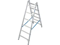Discount Krause Doppelleiter Stabilo 2 x 6 Sprossen 165 cm x 56 cm x 141 cm