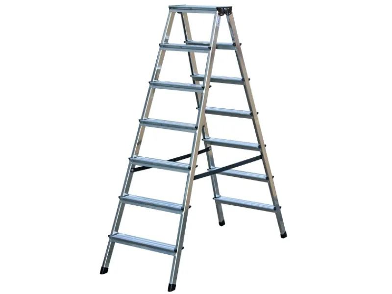 Krause Dopplo Stufen-Doppel-Leiter 2 x 7 Stufen