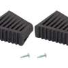 Clearance Krause Fußkappe für Klapptritte & Stufen-Steh-Leitern 2 Stück 50x20 mm