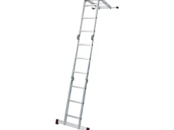 Krause Gelenkleiter Corda 4 x 3 Sprossen und Plattform