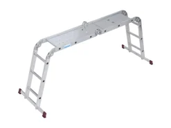 Krause Gelenkleiter Corda 4 x 3 Sprossen und Plattform