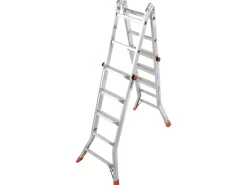 Krause Gelenk-Teleskopleiter TeleMatic 4 x 5 Sprossen 520 cm x 69 cm x 400 cm