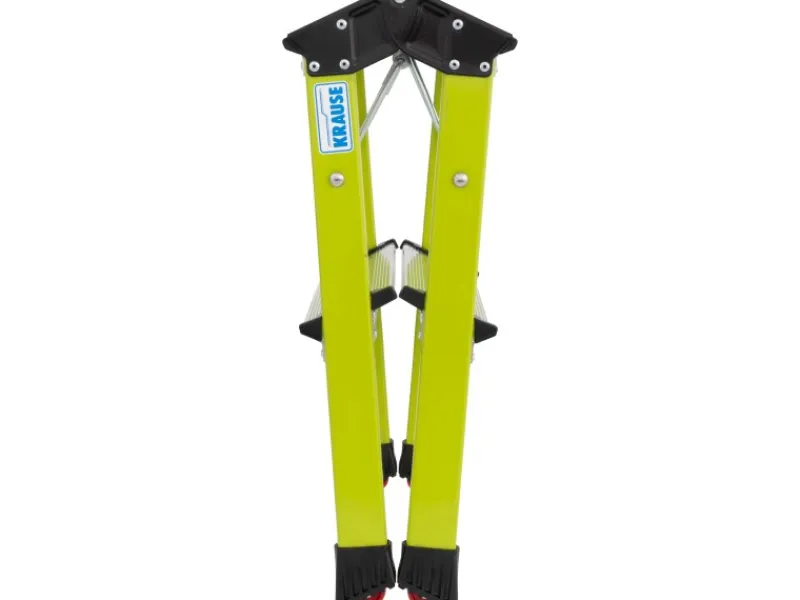 Krause Klapptritt Rolly Fahrbar 2 x 2 Stufen 45 cm x 40 cm x 50 cm