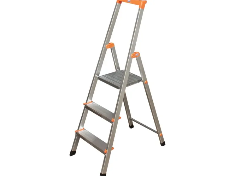 Sale Krause Solidy Stufen-Steh-Leiter 3 Stufen