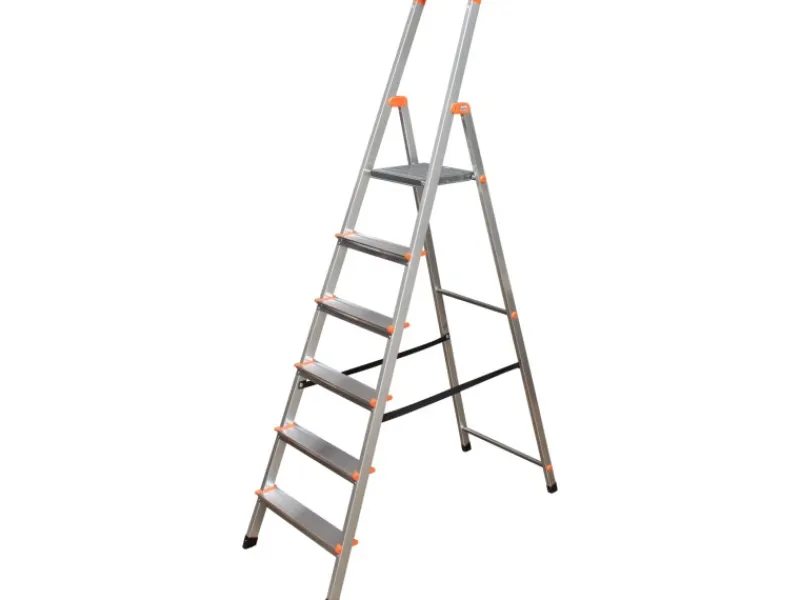 Krause Solidy Stufen-Steh-Leiter 6 Stufen