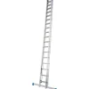 New Krause Stabilo Sprossen-Seilzug-Leiter 2 x 20 Sprossen