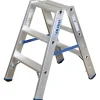 Krause Stabilo Stufen-Doppel-Leiter 2 x 3 Stufen