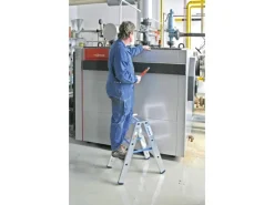 Krause Stabilo Stufen-Doppel-Leiter 2 x 3 Stufen