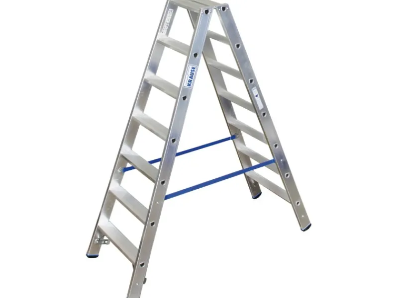 Krause Stabilo Stufen-Doppel-Leiter 2 x 7 Stufen