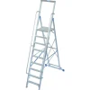 Krause Stehleiter Stabilo mit Großer Plattform 12 Stufen 380 x 111 cm x 240 cm