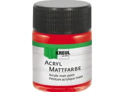 Clearance KREUL Acryl Farbe Matt Dunkelrot 50 ml