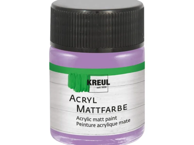Hot KREUL Acryl Farbe Matt Flieder 50 ml