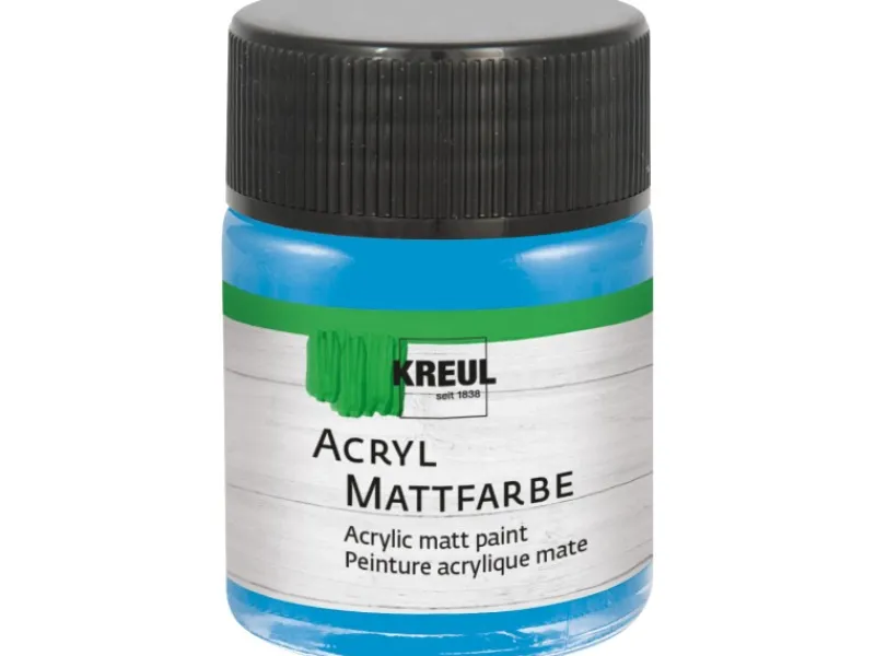 Discount KREUL Acryl Farbe Matt Hellblau 50 ml