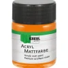 KREUL Acryl Farbe Matt Orange 50 ml