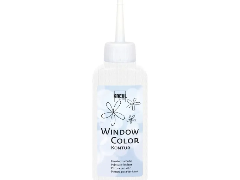 Outlet KREUL Window Color Konturenfarbe 80 ml Weiß