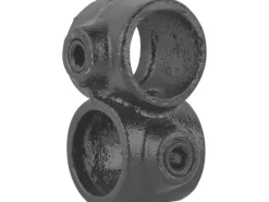 Kreuzstück Vorgesetzt 90° für Stahlrohr Ø 2,7 cm