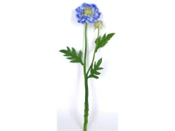 Kunstblume Scabiosa Blau 50 cm