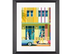 Kunststoffbilderrahmen Klassisch 40 cm x 50 cm Schwarz