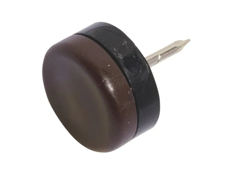 Discount Kunststoffgleiter mit Stift Ø 22 mm 8 Stück Braun