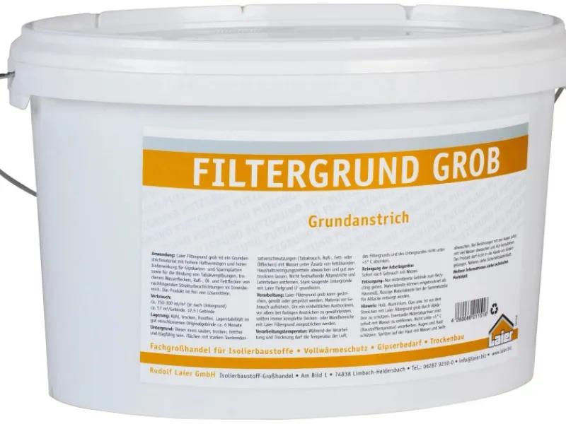 Hot Laier Filtergrund Grob Weiß 7 kg