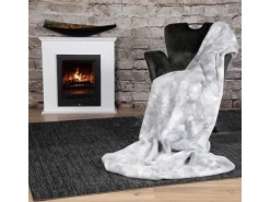 Hot Lalee Wohndecke Rumba Silver 150 cm x 200 cm