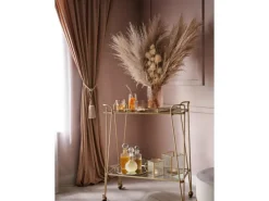 Discount Laterne Modern Antique 13 cm x 10,5 cm x 10,5 cm Transparent-Gold