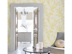 Laura Ashley Vliestapete Forsythia Sunshine 10,05 x 0,52 m