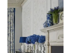 Laura Ashley Vliestapete Oriental Garden Pearlescent White 10,05 x 0,52 m