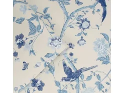 Online Laura Ashley Vliestapete Summer Palace Royal Blue 10,05 x 0,52 m Blau