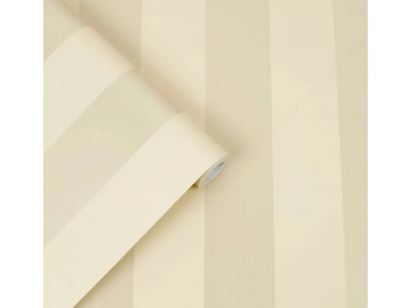 Laura Ashley Vliestapete Lille Pearlescent Stripe Linen 10,05 x 0,52 m