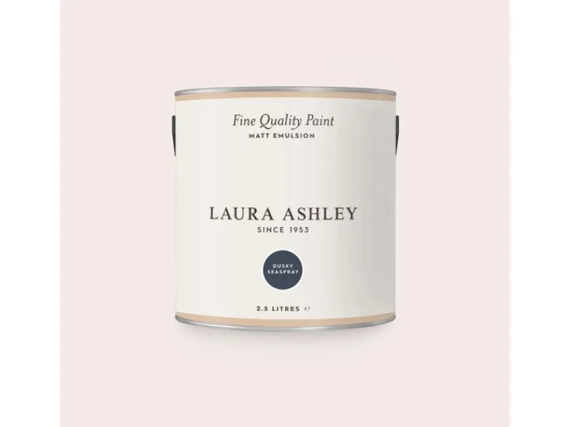Outlet Laura Ashley Wandfarbe Dusky Seaspray Blau 2,5 l