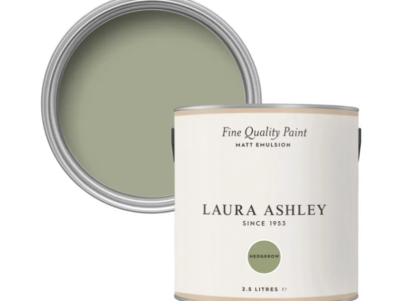 Laura Ashley Wandfarbe Hedgerow Grün 2,5 l