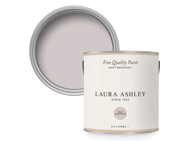 New Laura Ashley Wandfarbe Pale Amethyst Rosa 2,5 l
