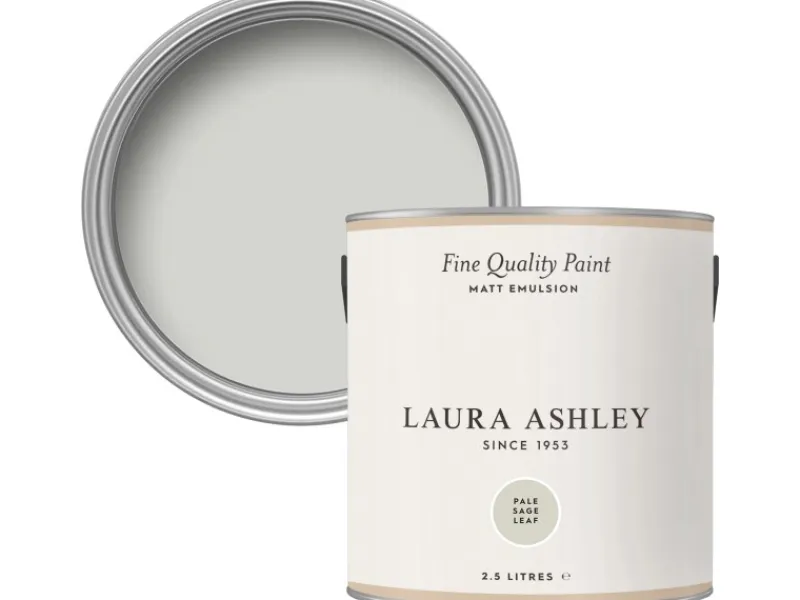 Laura Ashley Wandfarbe Pale Sage Leaf Grün 2,5 l