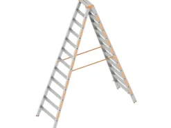 Hot Layher Topic 1043 Stufenstehleiter 2x12 Stufen