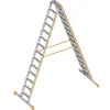 Layher Topic 1043 Stufenstehleiter 2x14 Stufen