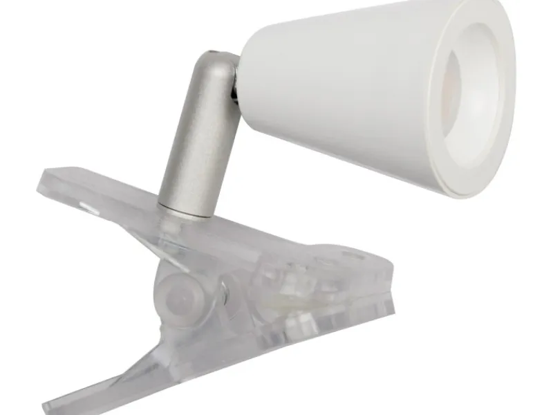 LED-Klemmleuchte Weiß by jedi